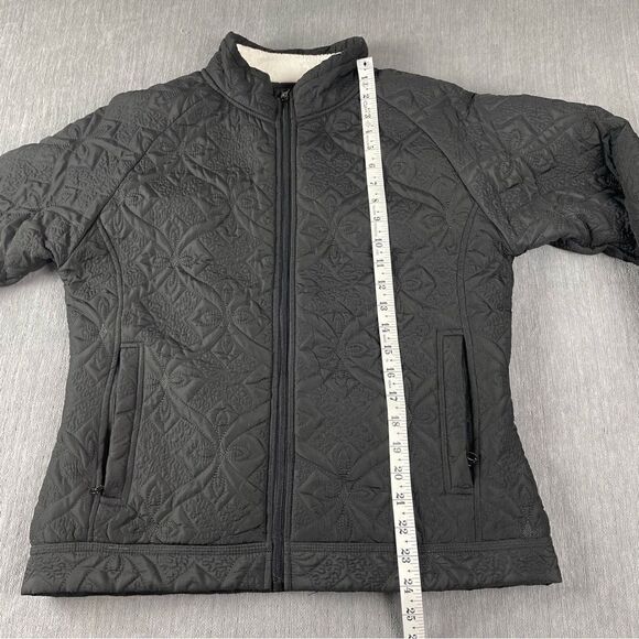 ALPS Black Quilted Fleece Lined Jacket Women’s Size Small EUC - Picture 7 of 9